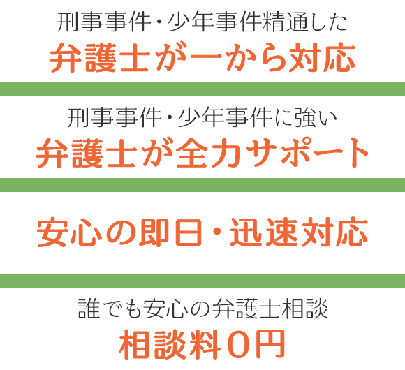 刑事事件・少年事件に強い弁護士
